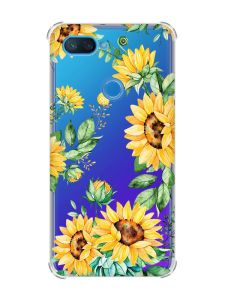 Чохол із потовщеними кутами на Xiaomi Mi 8 Lite :: Соняхи (принт 288)