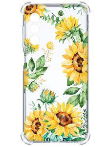 Чохол з потовщеними кутами на Samsung Galaxy A14 5G :: Соняхи (принт 288)