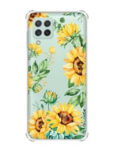 Чохол із потовщеними кутами на Samsung Galaxy A22 5G / A22s 5G :: Соняхи (принт 288)