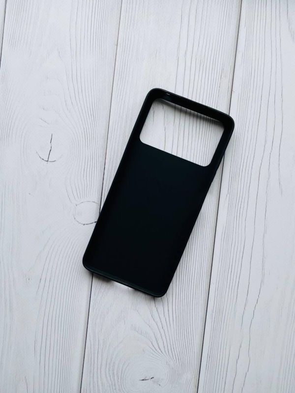 Силіконовий матовий чохол для Xiaomi Poco X4 Pro 5G Чорний
