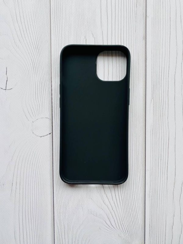 Силіконовий матовий чохол для Apple iPhone 14 Чорний
