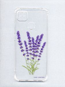 Чохол з потовщеними кутами на Xiaomi Redmi 9C/10A :: Лаванда (принт 28)