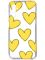 Прозорий чохол на Samsung Galaxy A34 5G/A346 :: Сердечка жовті (принт 259)