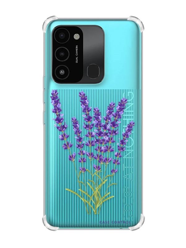 Чохол з потовщеними кутами на TECNO Spark Go 2022 :: Лаванда (принт 28)