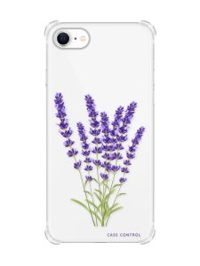 Чохол з потовщеними кутами на iPhone 7/ 7s/ 8/ 8s :: Лаванда (принт 28)