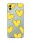 Чохол з потовщеними кутами на Samsung Galaxy M13 5G :: Сердечка жовті (принт 259)
