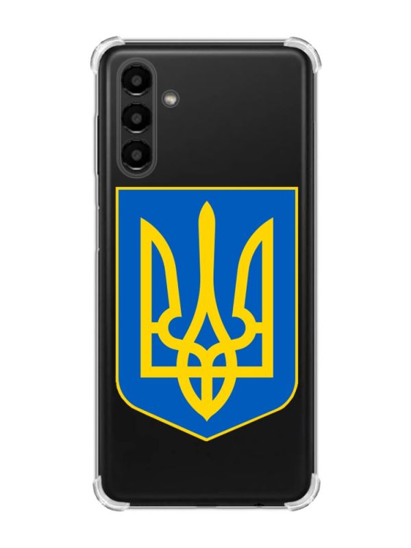 Чохол із потовщеними кутами на Samsung Galaxy A04s/A13 5G :: Тризуб Україна (принт 256)