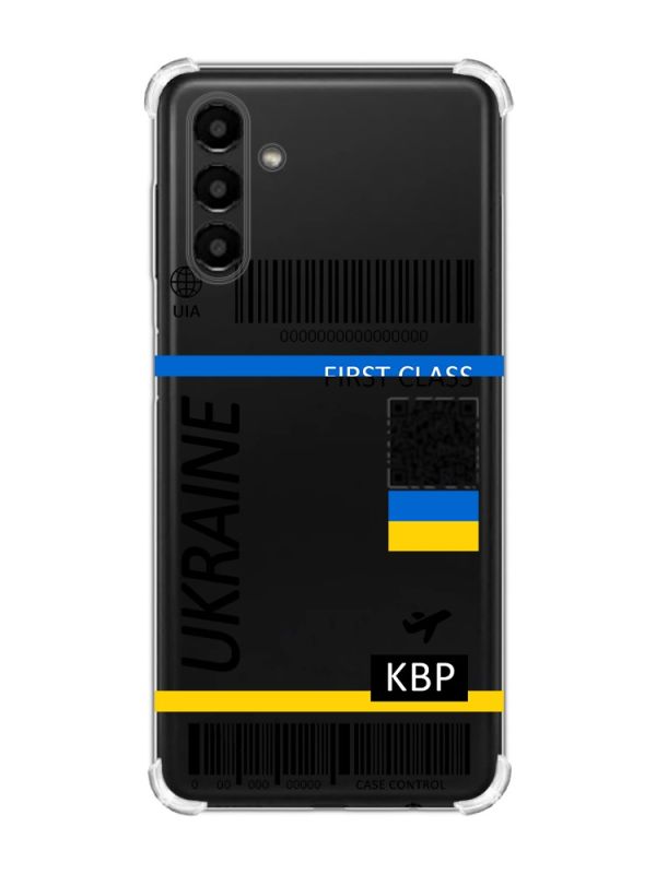 Чохол із потовщеними кутами на Samsung Galaxy A04s/A13 5G :: Авіаквиток Україна (принт 262)