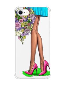 Чохол з потовщеними кутами на iPhone 7/ 7s/ 8/ 8s :: Квітковий настрій (принт 226)