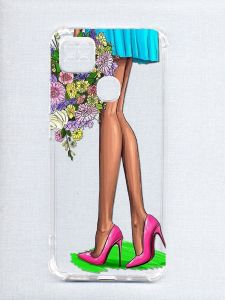 Чохол з потовщеними кутами на Xiaomi Redmi 9C/10A :: Квітковий настрій (принт 226)