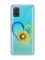 Прозорий чохол на Samsung Galaxy A51 :: Серце з соняхом. Україна (принт 260)