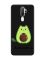 Матовий чорний чохол на Oppo A5 :: Котик Авокадо (принт 306)