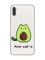 Прозорий чохол на Samsung Galaxy A11 :: Котик Авокадо (принт 306)