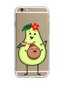 Прозорий чохол на iPhone 6/6s :: Малюк Авокадо (принт 309)
