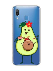 Прозорий чохол для Samsung Galaxy A30 (2019)/A20 (2019) :: Малюк Авокадо (принт 309)