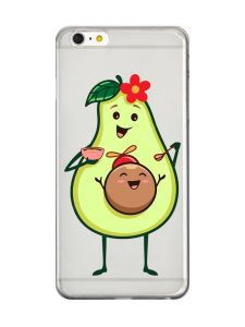 Прозорий чохол на iPhone 6+/6 Plus :: Малюк Авокадо (принт 309)