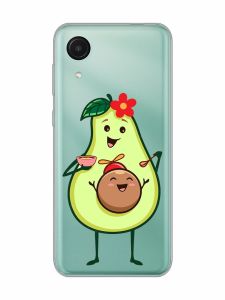 Прозорий чохол на Samsung Galaxy A03 Core / A032 :: Малюк Авокадо (принт 309)