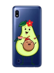 Прозорий чохол на Samsung Galaxy A10 (2019) A105 :: Малюк Авокадо (принт 309)
