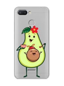 Прозорий чохол на Xiaomi Redmi 6  :: Малюк Авокадо (принт 309)