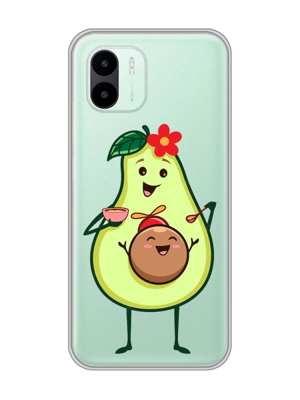 Прозорий чохол на Xiaomi Redmi A1 :: Малюк Авокадо (принт 309)