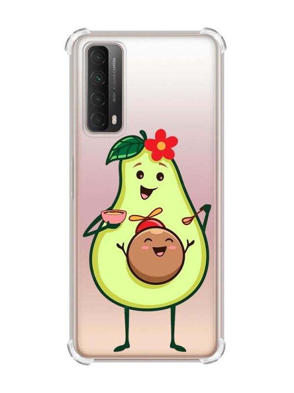 Чохол з потовщеними кутами на Huawei P Smart 2021 :: Малюк Авокадо (принт 309)