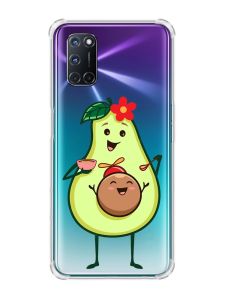 Чохол з потовщеними кутами на Oppo A52/A72/A92 :: Малюк Авокадо (принт 309)