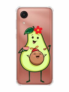 Чохол з потовщеними кутами на Samsung Galaxy A03 Core/A032 :: Малюк Авокадо (принт 309)