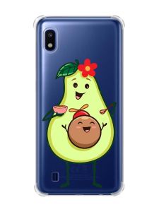 Чохол з потовщеними кутами на Samsung Galaxy A10 (2019)/A105 :: Малюк Авокадо (принт 309)