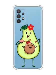 Чохол з потовщеними кутами на Samsung Galaxy A32 :: Малюк Авокадо (принт 309)