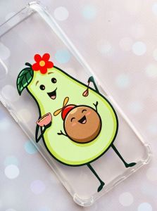 Чохол із потовщеними кутами для Xiaomi Redmi 6 :: Малюк Авокадо (принт 309)