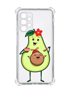 Чохол із потовщеними кутами на Oppo A72 5G :: Малюк Авокадо (принт 309)