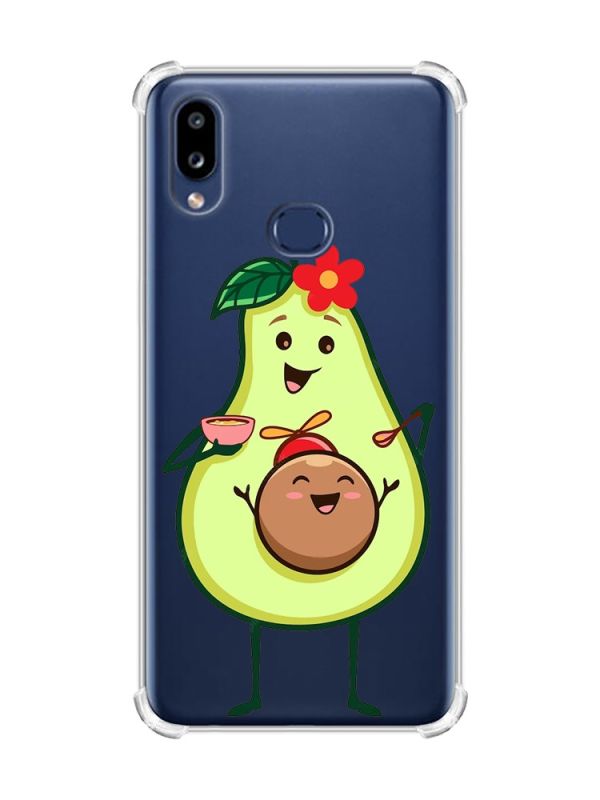 Чохол з потовщеними кутами на Samsung Galaxy A10s (A107) :: Малюк Авокадо (принт 309)
