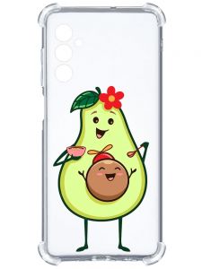 Чохол з потовщеними кутами на Samsung Galaxy A14 5G :: Малюк Авокадо (принт 309)