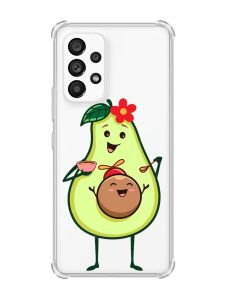 Чохол з потовщеними кутами на Samsung Galaxy A53 :: Малюк Авокадо (принт 309)