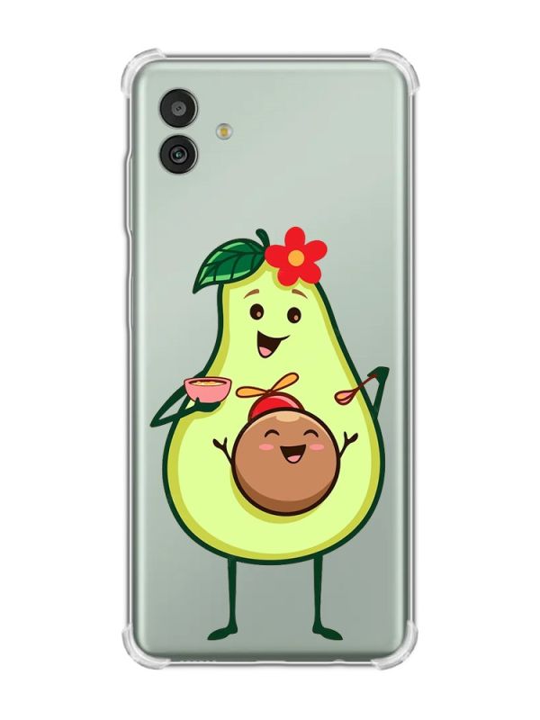 Чохол з потовщеними кутами на Samsung Galaxy M13 5G :: Малюк Авокадо (принт 309)