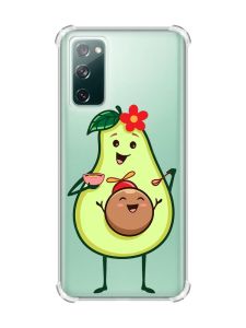 Чохол з потовщеними кутами на Galaxy S20 FE :: Малюк Авокадо (принт 309)