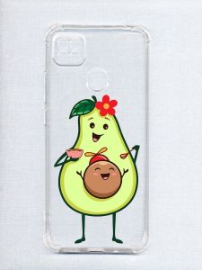 Чохол з потовщеними кутами на Xiaomi Redmi 9C/10A :: Малюк Авокадо (принт 309)