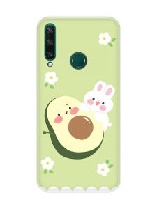 Чохол на Huawei Y6p :: Авокадо і зайченя (принт 311)