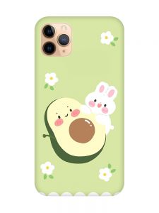 Чохол на iPhone 11 Pro Max (6,5) :: Авокадо і зайченя (принт 311)