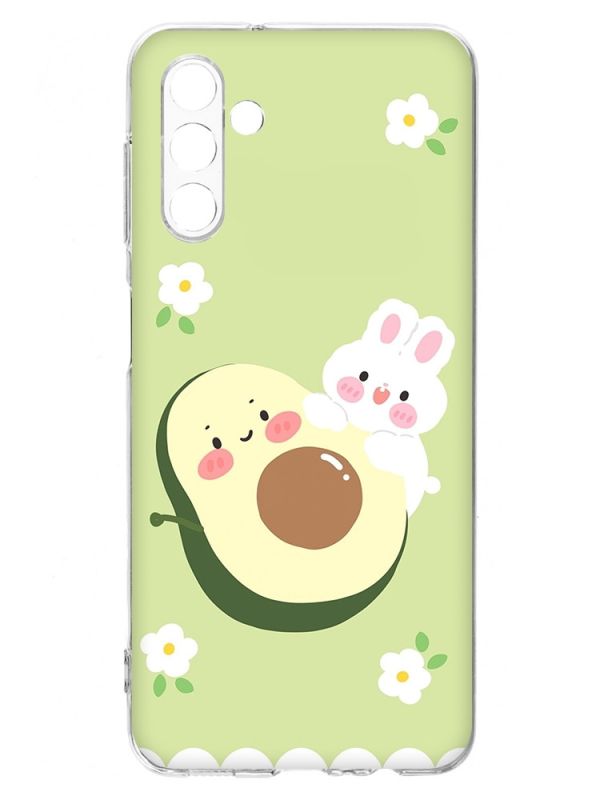Чохол на Samsung A04s/A13 5G :: Авокадо і зайченя (принт 311)