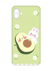Чохол на Samsung Galaxy A04e/A042 :: Авокадо і зайченя (принт 311)