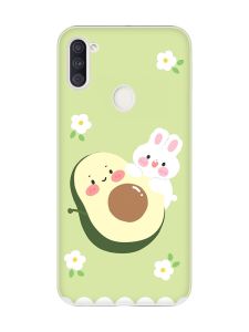 Чохол на Samsung Galaxy A11 :: Авокадо і зайченя (принт 311)