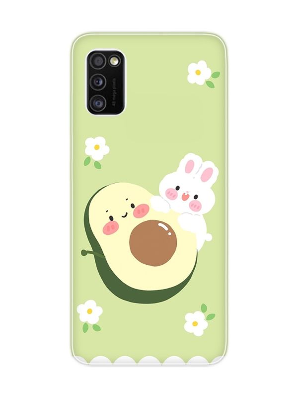 Чохол на Samsung Galaxy A41 :: Авокадо і зайченя (принт 311)