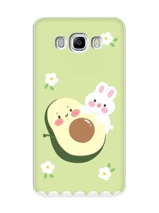 Чохол на Samsung Galaxy J7(2016) J710 :: Авокадо і зайченя (принт 311)