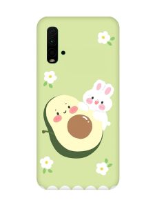 Чохол на Xiaomi Redmi 9T  :: Авокадо і зайченя (принт 311)