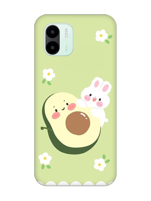 Чохол на Xiaomi Redmi A1 :: Авокадо і зайченя (принт 311)