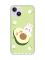 Чохол із потовщеними кутами на iPhone 14 :: Авокадо і зайченя (принт 311)