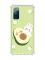 Чохол з потовщеними кутами на Galaxy S20 FE :: Авокадо і зайченя (принт 311)
