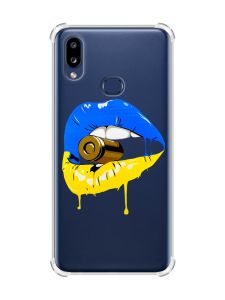 Чохол з потовщеними кутами на Samsung Galaxy A10s (A107) :: Губи і патрон (принт 264)