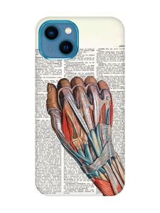Чохол для iPhone 13 mini :: Анатомія руки (принт 298)